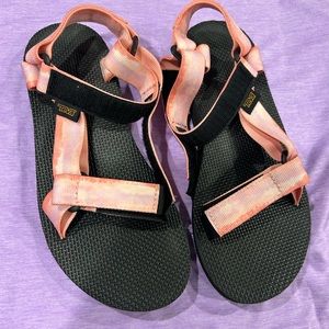 Teva sandals.